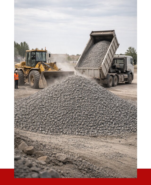 Купить щебень с доставкой в Балаково от 2544 руб. | ПРОНЕРУДБлк
