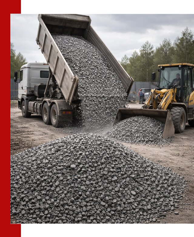 Доставка и продажа щебня гранитного в Балаково