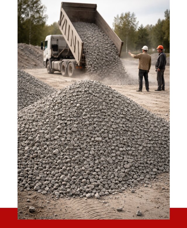 Гранитный щебень фракция 0-5 в Балаково от 2951 руб ПРОНЕРУДБлк