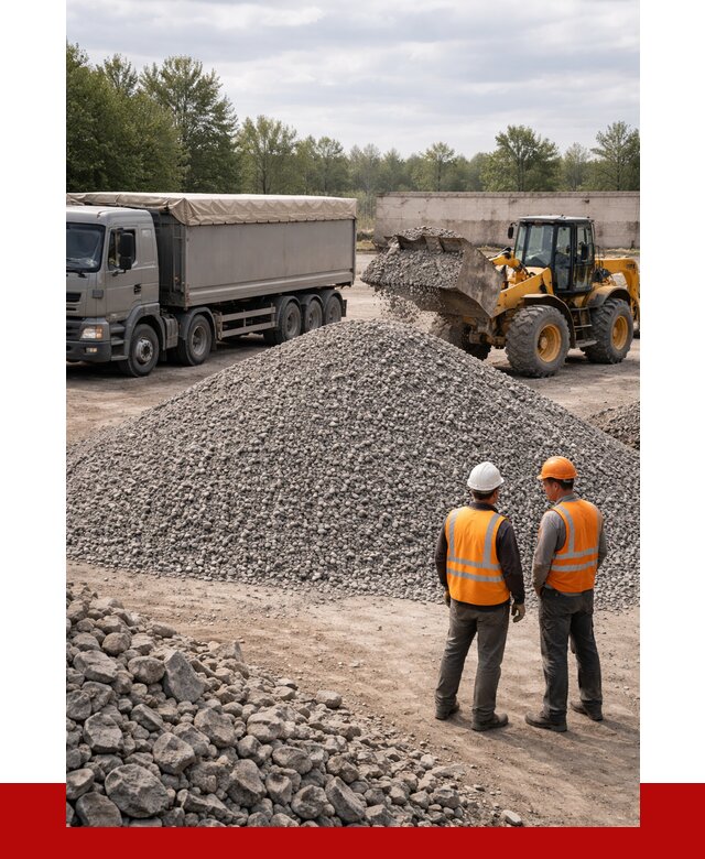 Гранитный щебень фракция 5-20 в Балаково от 4274 руб | ПРОНЕРУДБлк