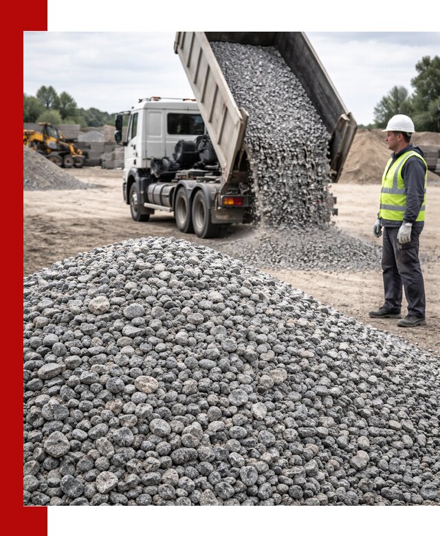 Доставка и продажа гранитного щебня фракции 5-20 в Балаково