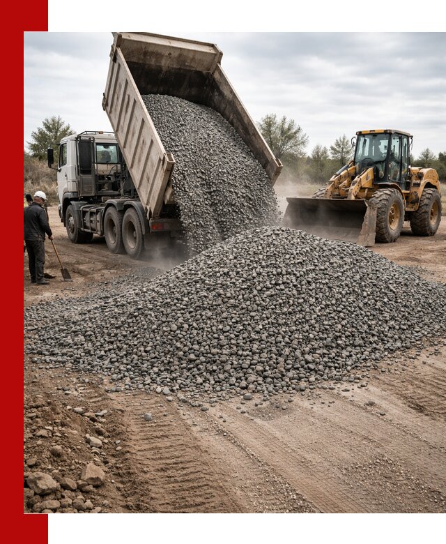 Гранитный щебень фракция 10-20 с доставкой в Балаково