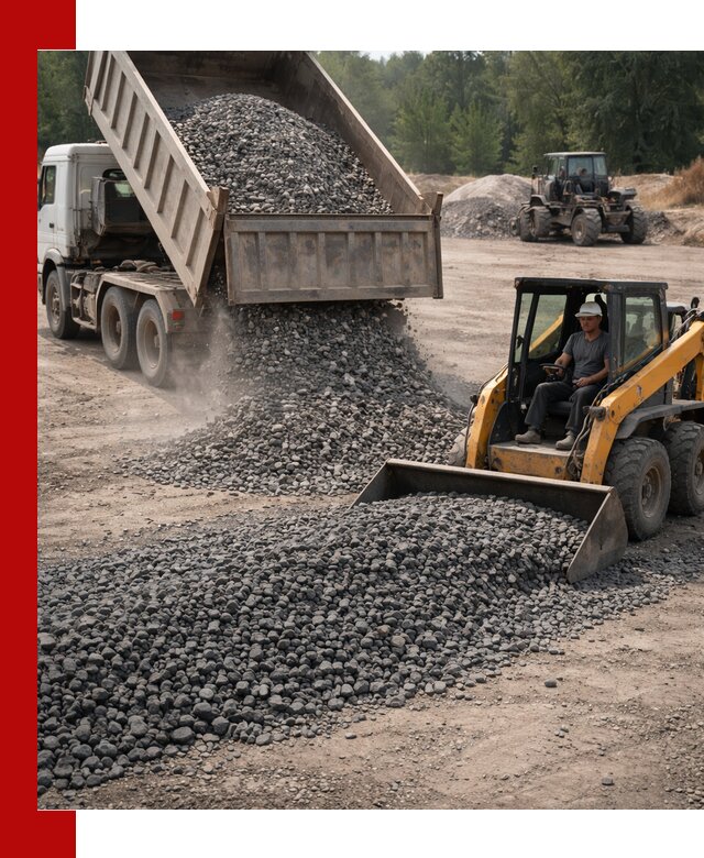 Гранитный щебень фракция 40-70 с доставкой в Балаково