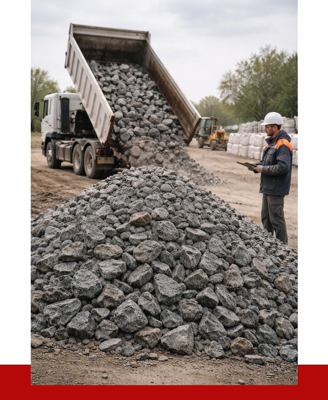 Гранитный щебень фракция 100-200 в Балаково от 4274 р. ПРОНЕРУДБлк