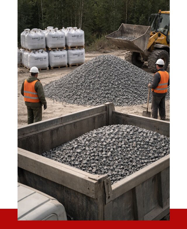 Щебень габбро диабаз 20-40 в Балаково от 3460 руб. | ПРОНЕРУДБлк