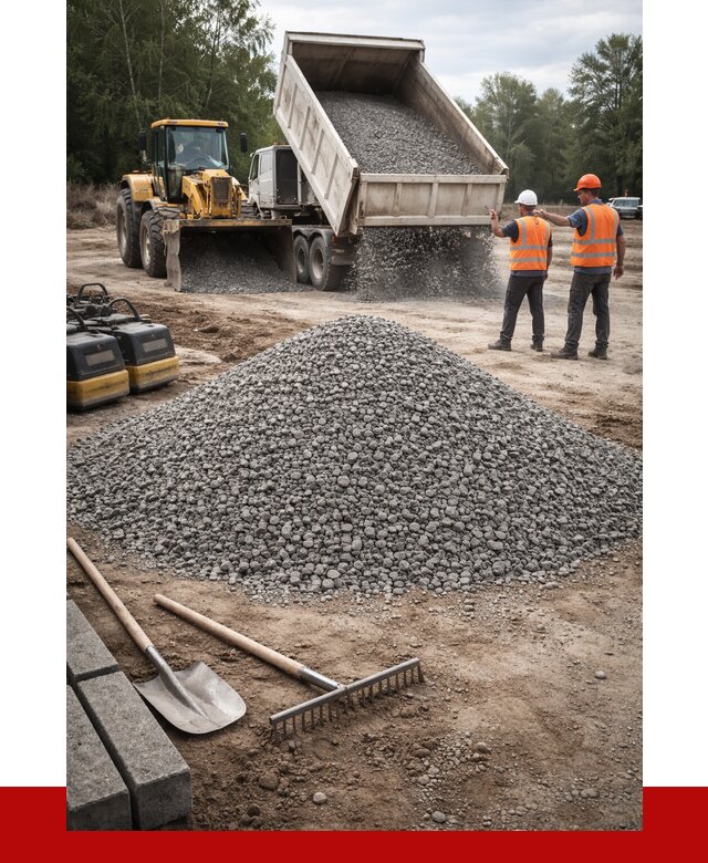 Гравийный щебень купить в Балаково от 2239 р. ПРОНЕРУДБлк
