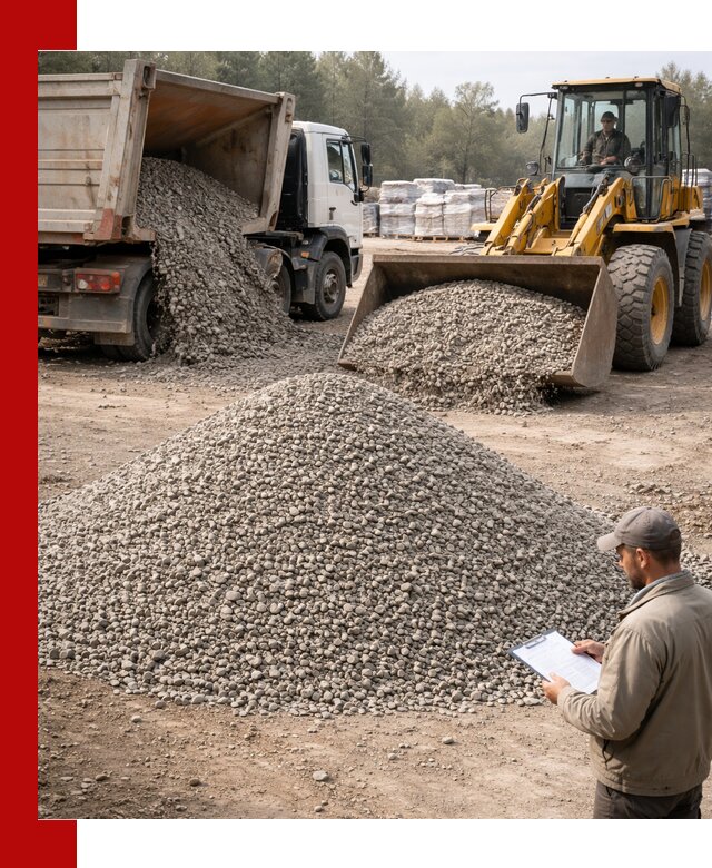 Гравийный щебень фракция 5–10 с доставкой в Балаково