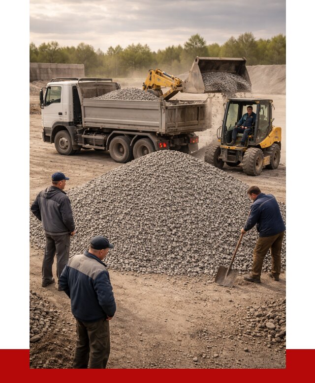 Гравийный щебень фракция 5-20 в Балаково от 2442 р. ПРОНЕРУДБлк