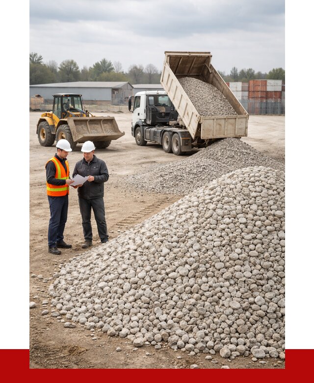 Известняковый щебень в Балаково от 1425 р. доставка | ПРОНЕРУДБлк