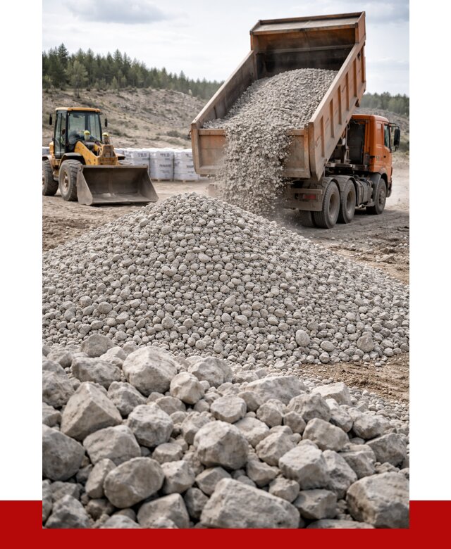 Доломитовый щебень фр. 20-40 в Балаково от 4274 р. | ПРОНЕРУДБлк