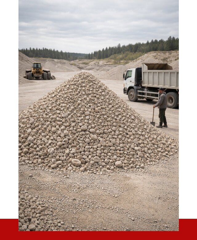 Доломитовый щебень фракция 40-70 в Балаково от 2850 | ПРОНЕРУДБлк