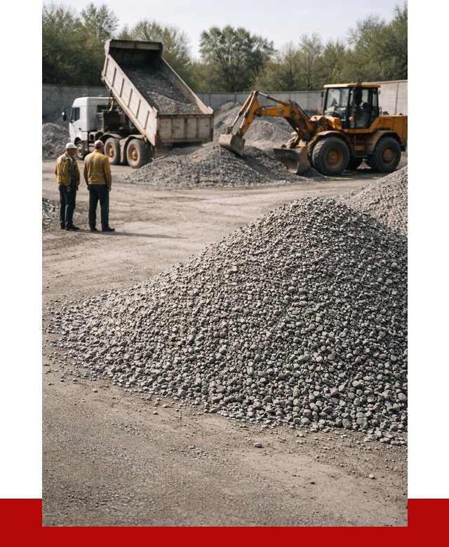 Вторичный щебень фр. 5-20 в Балаково от 1628 р. - ПРОНЕРУДБлк