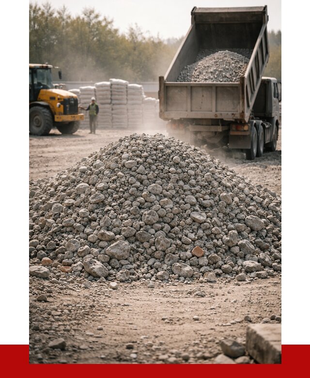 Вторичный щебень фракция 70-150 в Балаково от 1425 р. | ПРОНЕРУДБлк