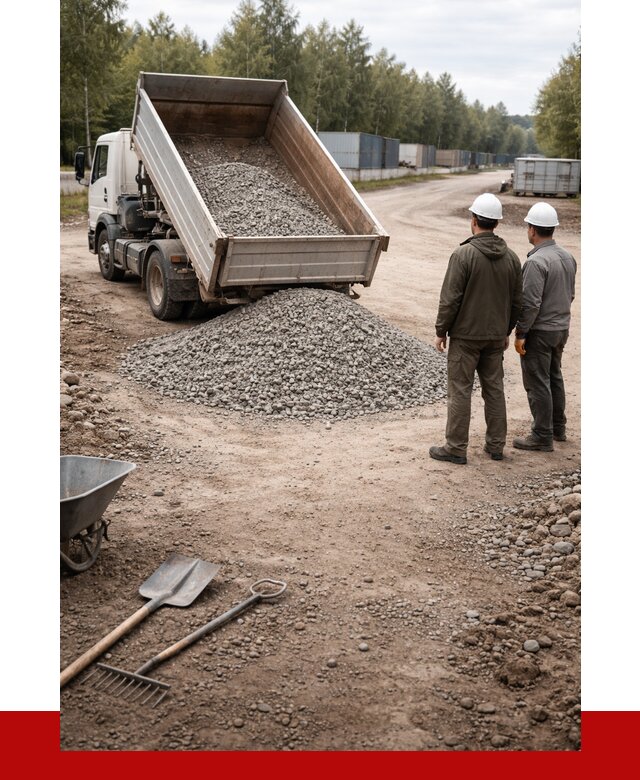 Бетонный щебень фракция 5-20 в Балаково от 3257 р., ПРОНЕРУДБлк