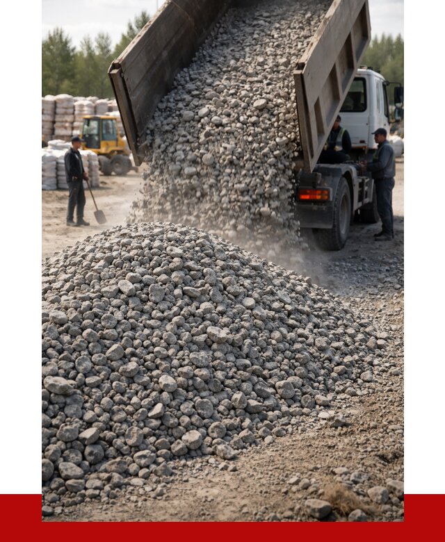 Бетонный щебень фракция 40-70 в Балаково от 1832 р. ПРОНЕРУДБлк