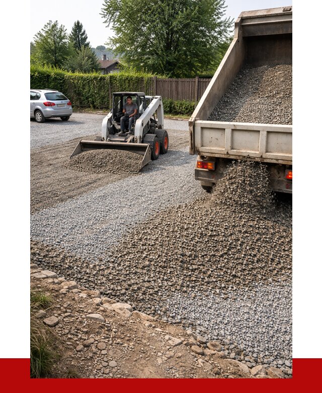 Щебень для парковки в Балаково с доставкой от 1221 р.| ПРОНЕРУДБлк