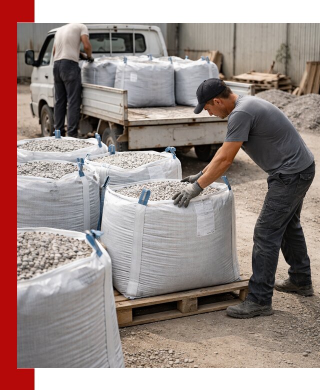 Доставка щебня в мешках по выгодным ценам в Балаково