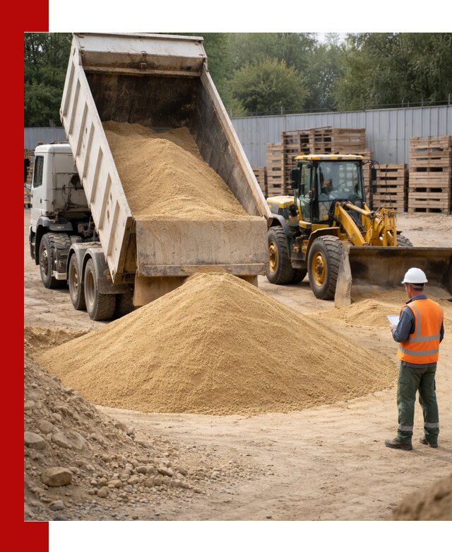 Доставка карьерного мелкозернистого песка в Балаково
