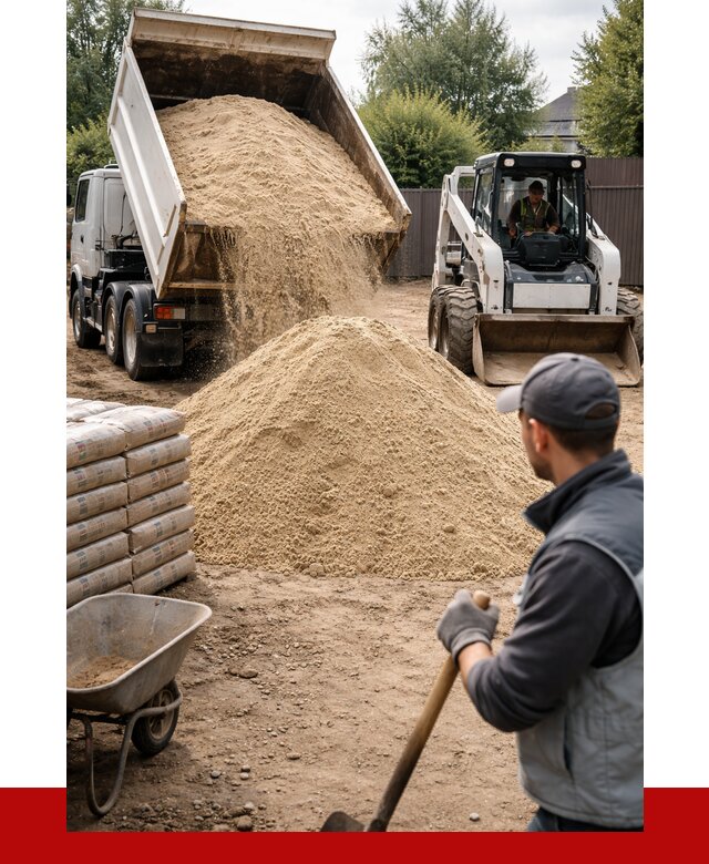 Мытый речной песок с доставкой в Балаково от 1476 р. | ПРОНЕРУДБлк