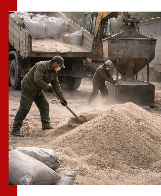 Кварцевый песок для пескоструя в Балаково — доставка и качество