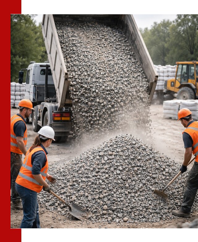 Доставка гравия и камня в Балаково оптом и в розницу