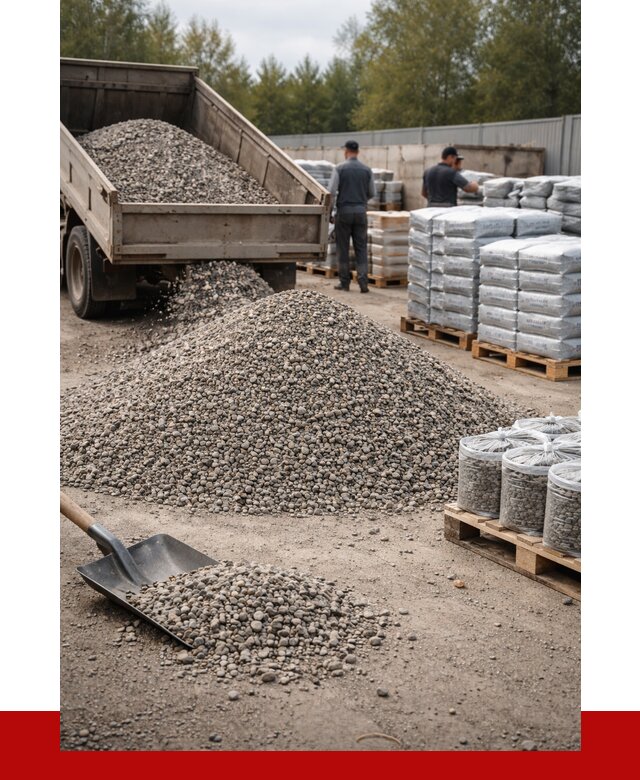 Гравий фракция 5-20 в Балаково купить от 2341 р. ПРОНЕРУДБлк
