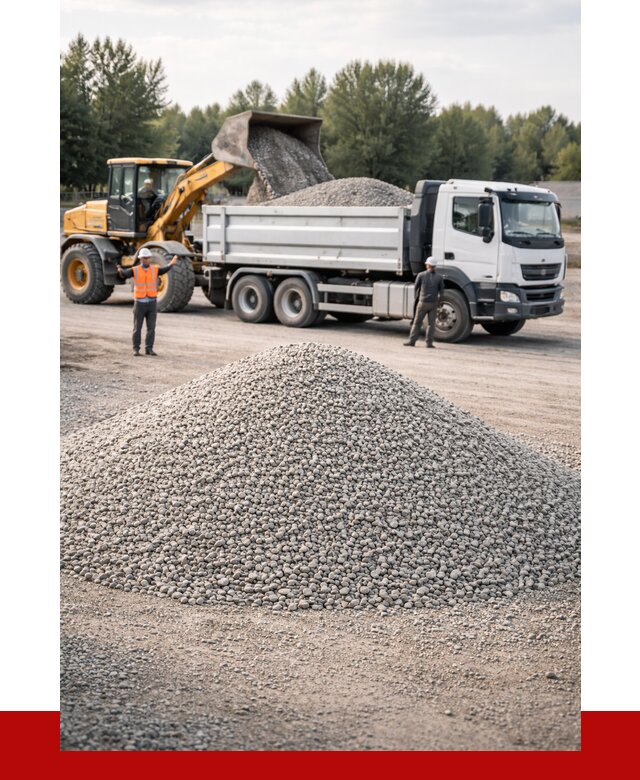 Купить мытый гравий в Балаково от 3562 р, доставка ПРОНЕРУДБлк