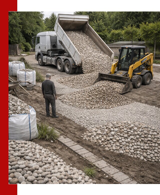 Доставка морской гальки оптом и в розницу в Балаково