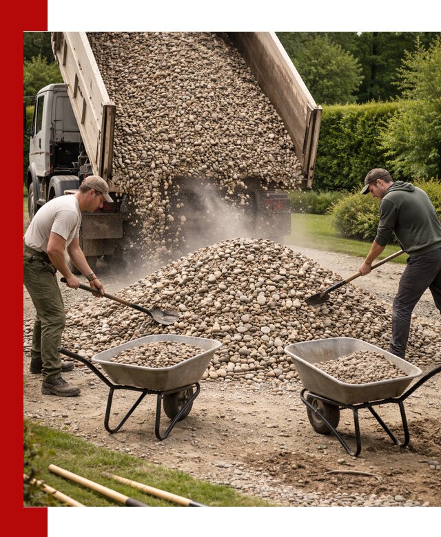 Доставка и продажа декоративной гальки в Балаково