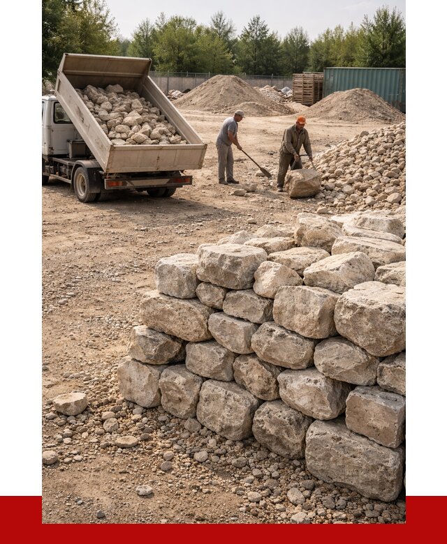 Бутовый камень известняковый в Балаково от 4274 р. | ПРОНЕРУДБлк