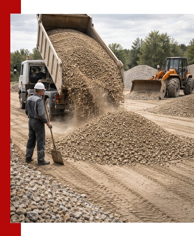 Доставка щпс С3 в Балаково самосвалами и бортовыми грузовиками