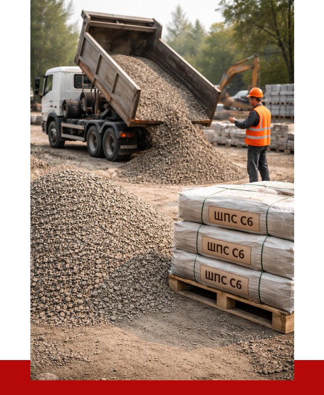 ЩПС С6 в Балаково с доставкой от 2239 р. за куб | ПРОНЕРУДБлк