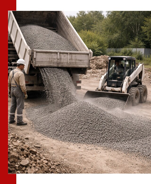 Доставка гравийного отсева 0-5 в Балаково оптом и в розницу