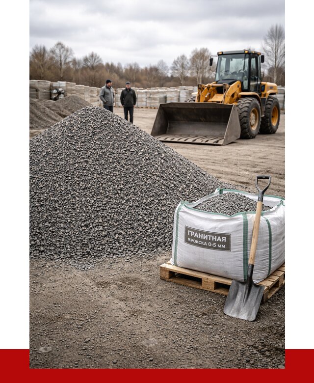 Купить гранитную крошку в Балаково от 4885 р. с доставкой | ПРОНЕРУДБлк