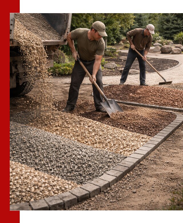 Декоративная крошка для ландшафта в Балаково — продажа и доставка