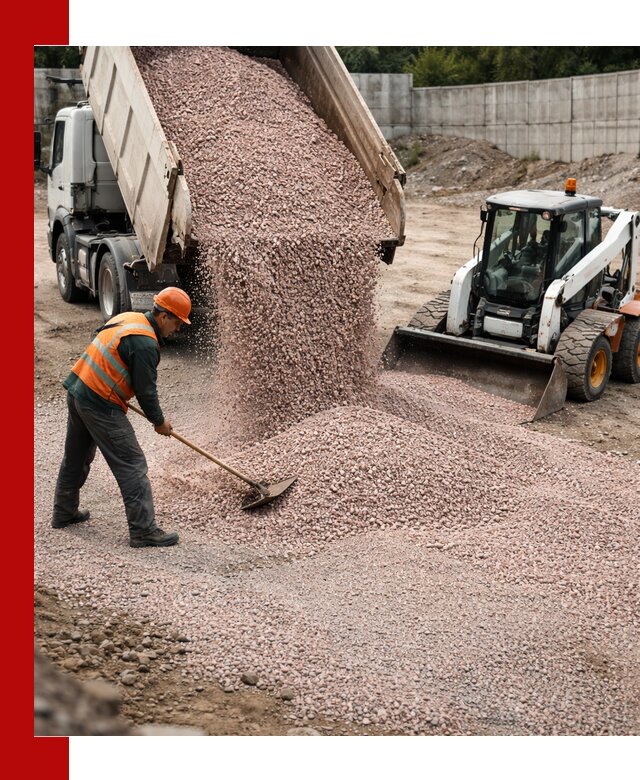Крошка розовый гранит с доставкой в Балаково от производителя