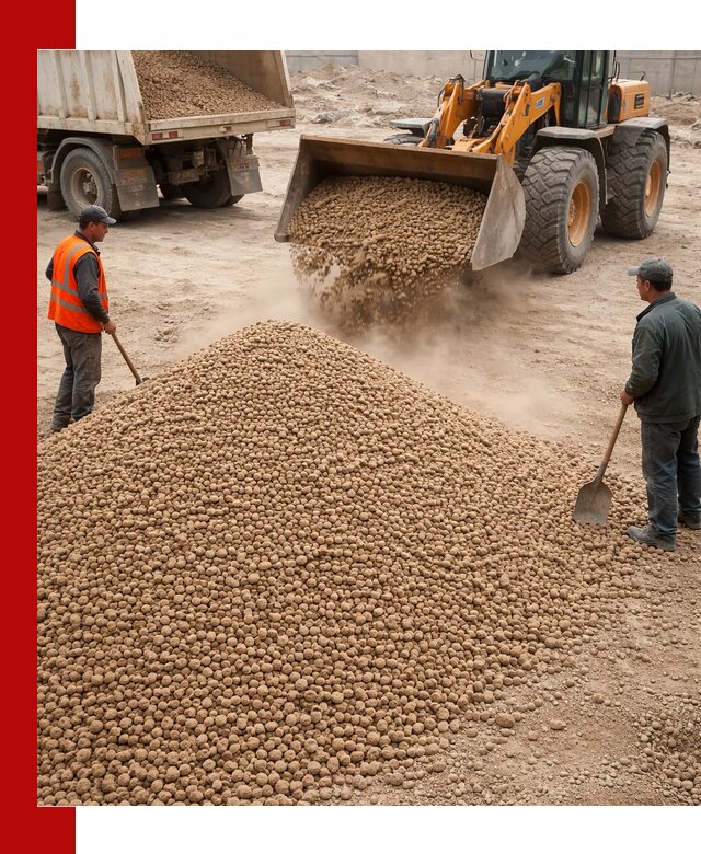 Керамзит фракция 10-20 с доставкой в Балаково