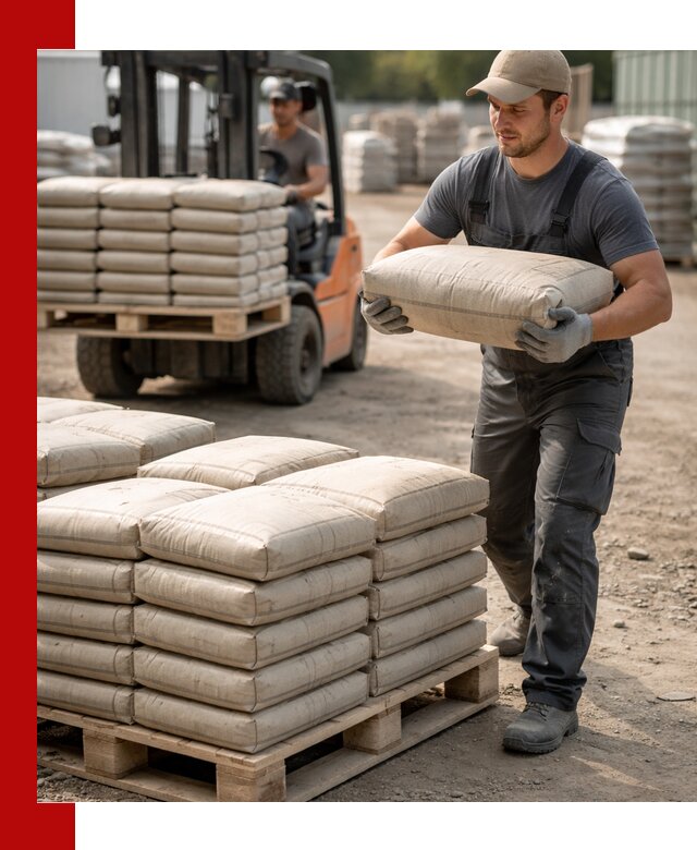 Доставка цемента в мешках оптом и в розницу в Балаково