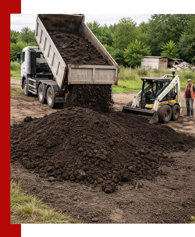 Поставка плодородной земли с доставкой самосвалом в Балаково