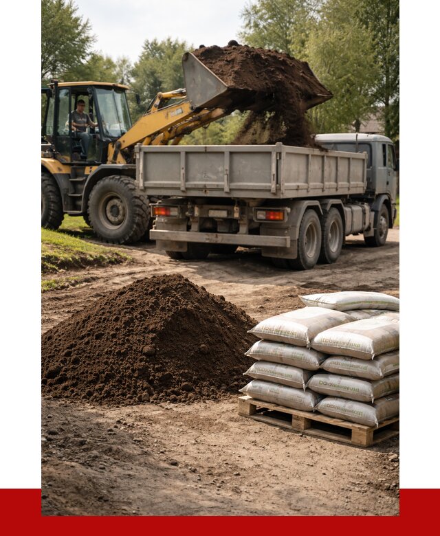 Почвогрунт в Балаково с доставкой от 3257 р. за куб | ПРОНЕРУДБлк