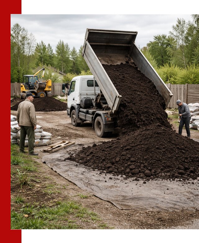 Доставка качественного почвогрунта в Балаково оптом и в розницу