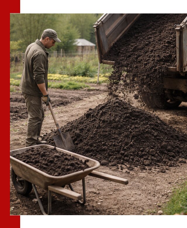 Доставка качественной земли для огорода в Балаково