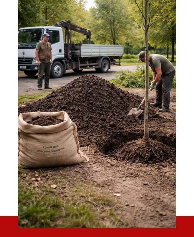 Грунт для посадки деревьев в Балаково от 1221 р. | ПРОНЕРУДБлк