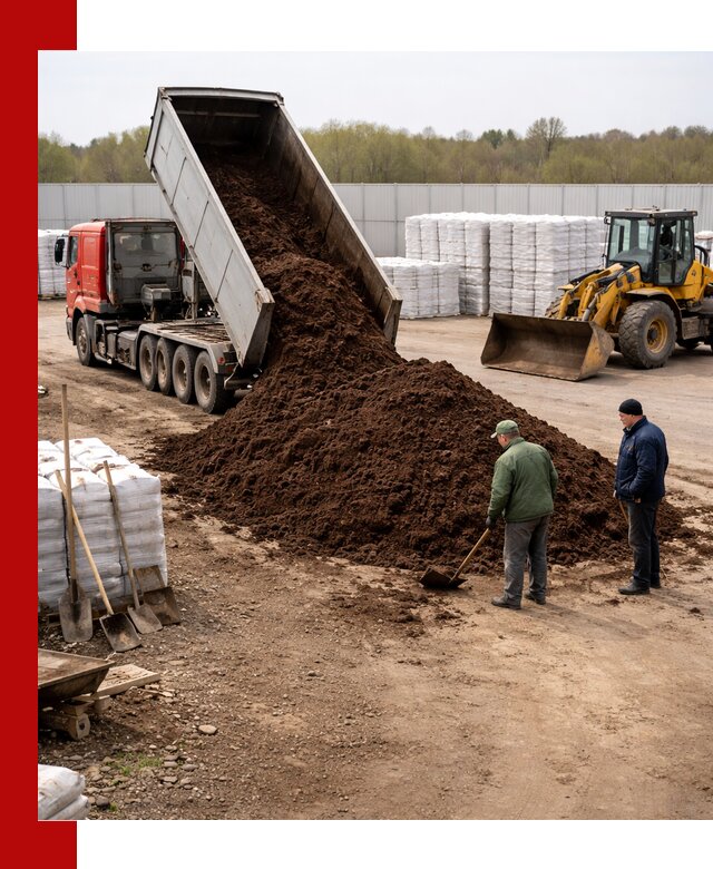 Доставка торфяных смесей оптом и в розницу в Балаково