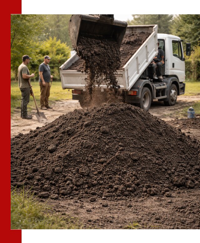 Доставка и продажа чернозема в Балаково оптом и в розницу