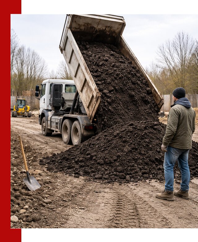 Доставка чернозема навалом в Балаково быстро и выгодно
