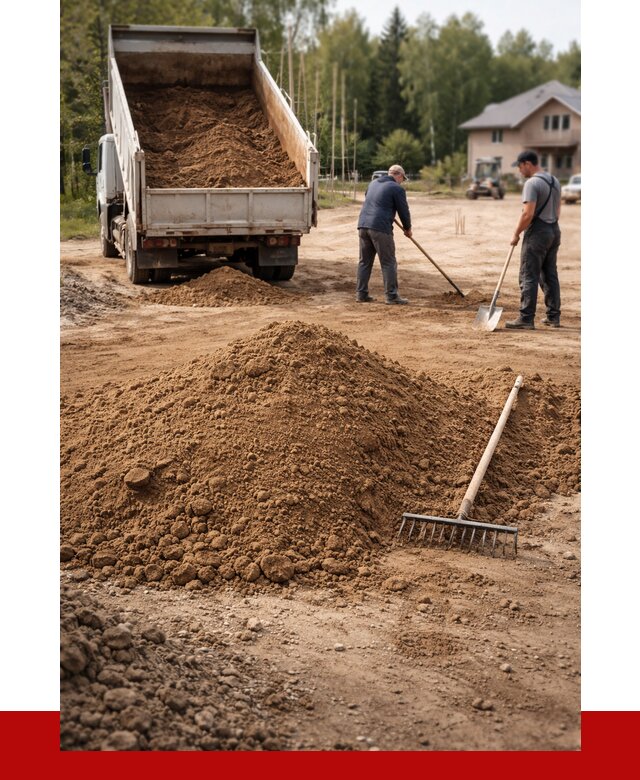 Суглинок для планировки в Балаково с доставкой от 4274 р. | ПРОНЕРУДБлк