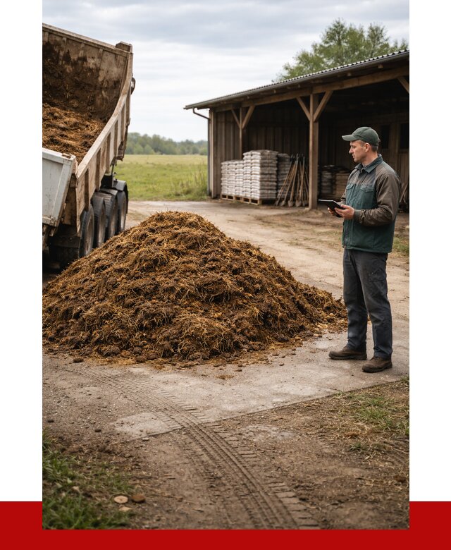 Купить навоз с доставкой в Балаково от 1221 р. за куб | ПРОНЕРУДБлк