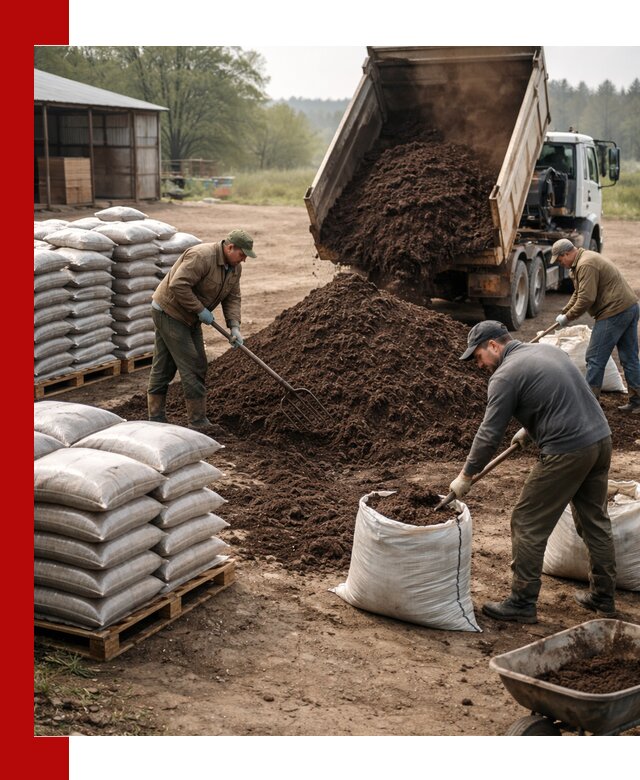 Доставка компоста оптом и в розницу в Балаково