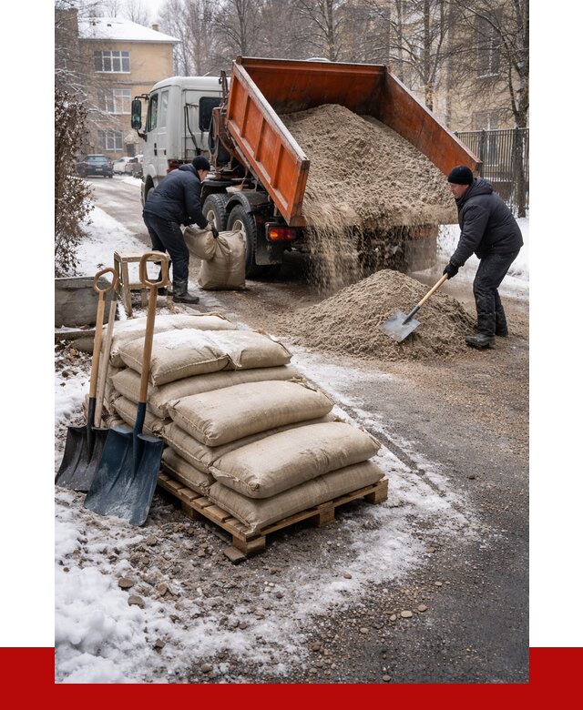 Противогололедные материалы оптом в Балаково от 4274 р. | ПРОНЕРУДБлк